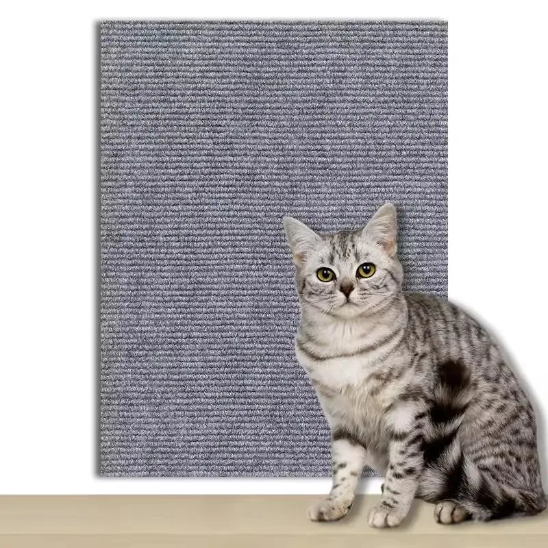 Tapis de protection pour canapé et griffoir pour chat, découpable, auto-adhésif, à monter soi-même