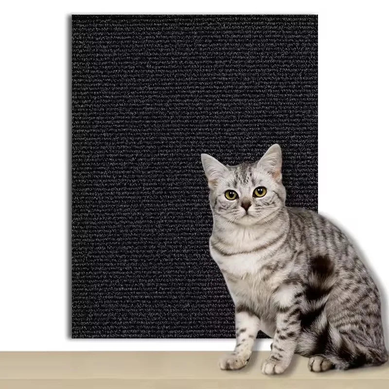 Tapis de protection pour canapé et griffoir pour chat, découpable, auto-adhésif, à monter soi-même
