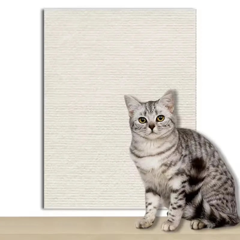 Tapis de protection pour canapé et griffoir pour chat, découpable, auto-adhésif, à monter soi-même