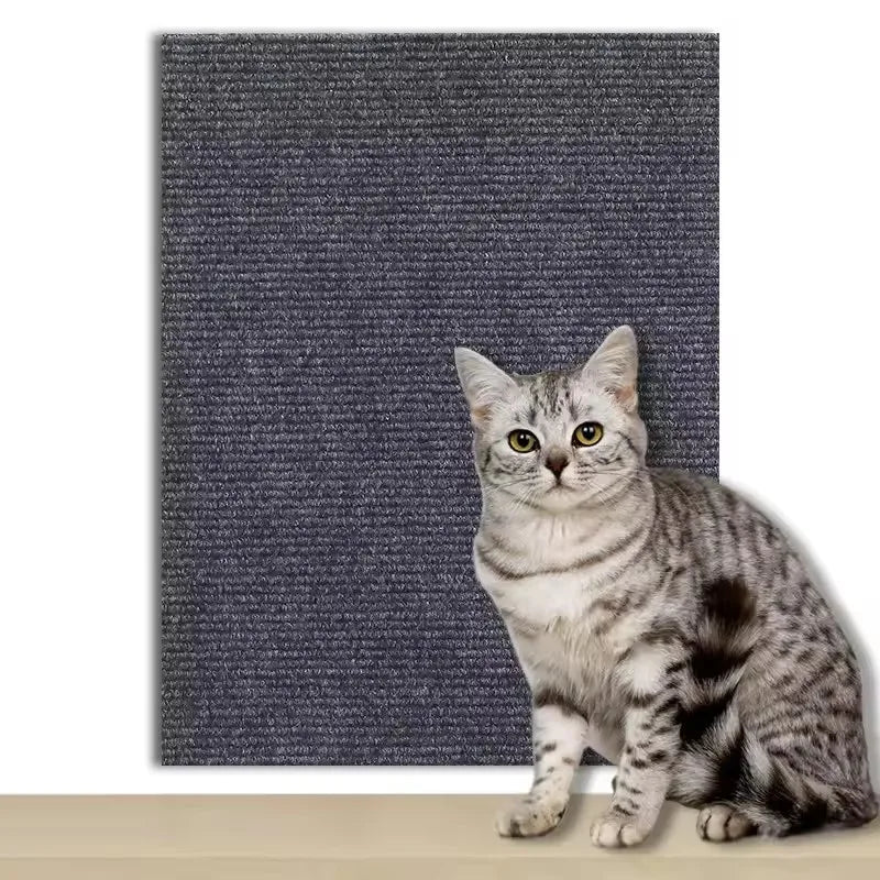 Tapis de protection pour canapé et griffoir pour chat, découpable, auto-adhésif, à monter soi-même